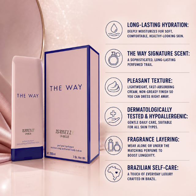 Lotion hydratante pour le corps Isabelle La Belle The Way 200ml (6.76 fl oz)
