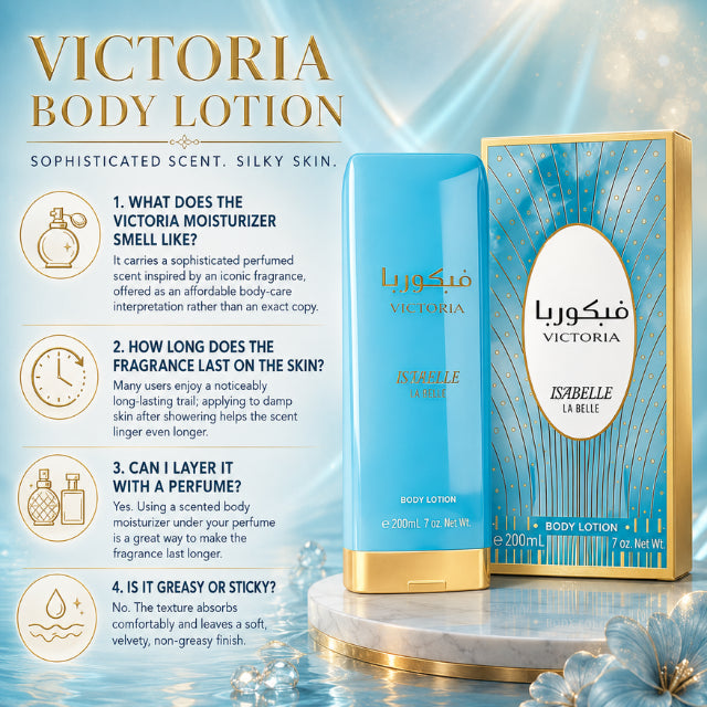 Isabelle La Belle Victoria Body Moisturizing Lotion 200ml (6.76 fl oz)