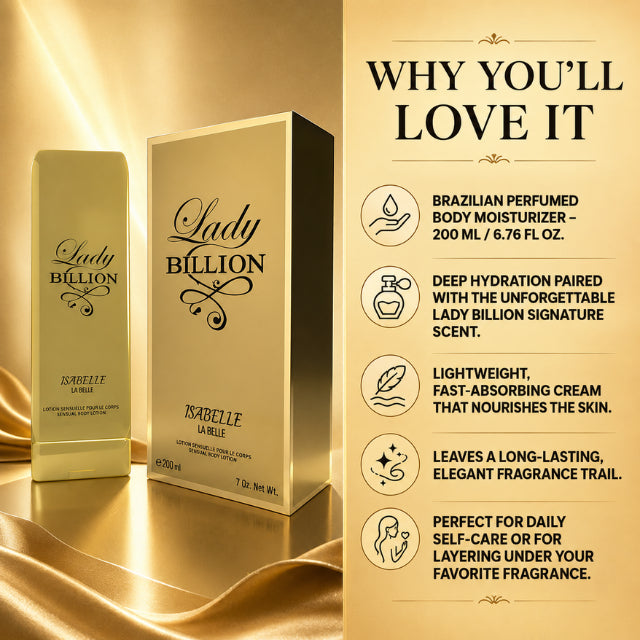 Isabelle La Belle Lady Billion ボディモイスチャライジングローション 200ml (6.76 fl oz)