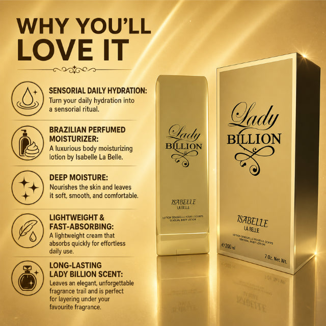 Isabelle La Belle Lady Billion ボディモイスチャライジングローション 200ml (6.76 fl oz)
