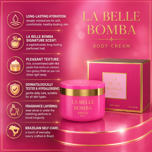 Isabelle La Belle La Belle Bomba 농축 바디 보습 페이스트 200g (7.05 oz)