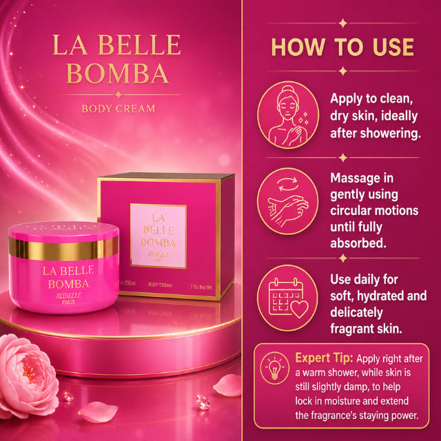 Isabelle La Belle La Belle Bomba 농축 바디 보습 페이스트 200g (7.05 oz)