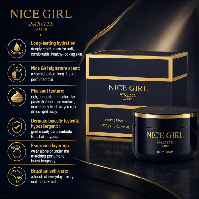 Isabelle La Belle Nice Girl Pasta Concentrada Hidratante para o Corpo 200g (7.05 oz)