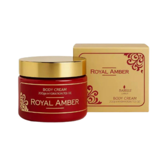 معجون ترطيب مركز للجسم Isabelle La Belle Royal Amber بوزن 200 جرام (7.05 أونصة)