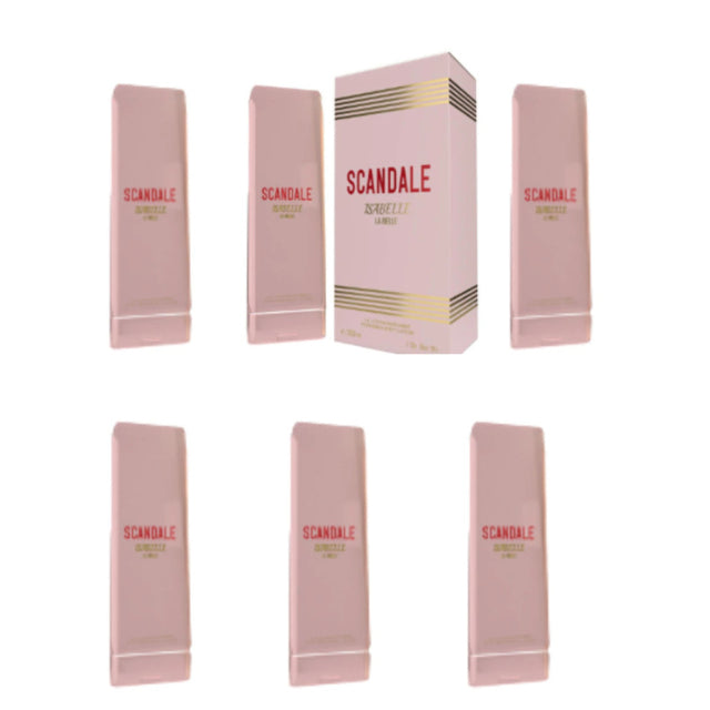 Isabelle La Belle Scandale 바디 로션 6팩 – 브라질 바디 케어 세트