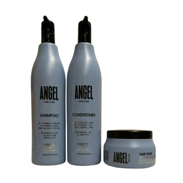 Isabelle La Belle Angel Kit de soins capillaires – Shampooing, après-shampooing & masque