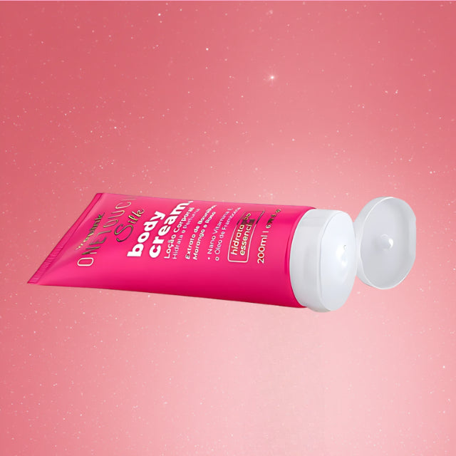 Wepink One Touch Silk Body Cream – Silky Floral-Fruity Hydration – 6.76 fl oz (200 ml)