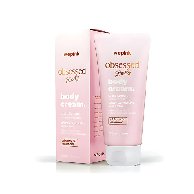 Wepink Obsessed Lovely Body Cream – Fruity-Floral Deep Hydration – 6.76 fl oz (200 ml)