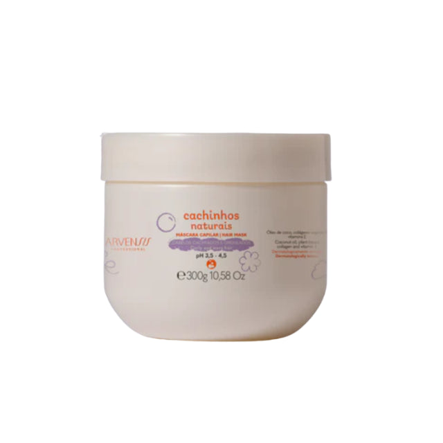 Arvensis Cachinhos Naturais Kids Wavy & Curly Hydration Mask – 10.14 fl oz (300 ml)