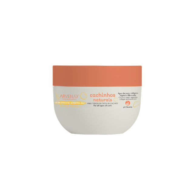 Arvensis Cachinhos Naturais Kids Strong Hold Activating Jelly – 8.82 oz (250 g)