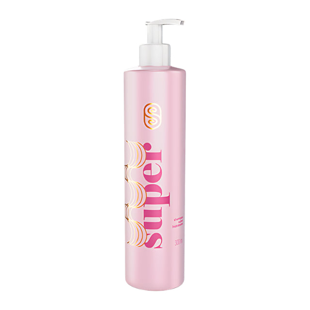 Super Cacheada Shampoo Super Hidratante Moisturizing Curly Hair Shampoo with Menthol & Purifying Herbal Complex (Choose Size: 10.14 fl oz or 33.8 fl oz | 300 ml or 1 L)