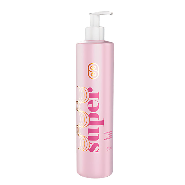 Super Cacheada Higienizador Capilar Super Estimulante Foam-Free Invigorating Curly Hair Cleanser (Choose Size: 10.14 fl oz or 33.8 fl oz | 300 ml or 1 L)