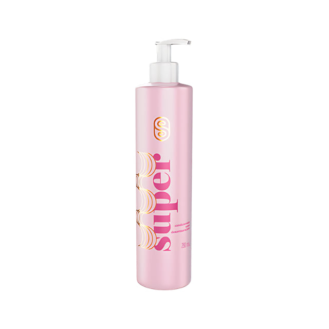 Super Cacheada Condicionador Super Desembaraçante Detangling Curly Hair Conditioner with Avocado, Olive & Mango Butter (Choose Size: 9.46 fl oz or 31.1 fl oz | 280 ml or 920 ml)