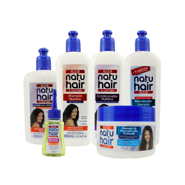 Kit Completo Línea Tradicional SOS NatuHair