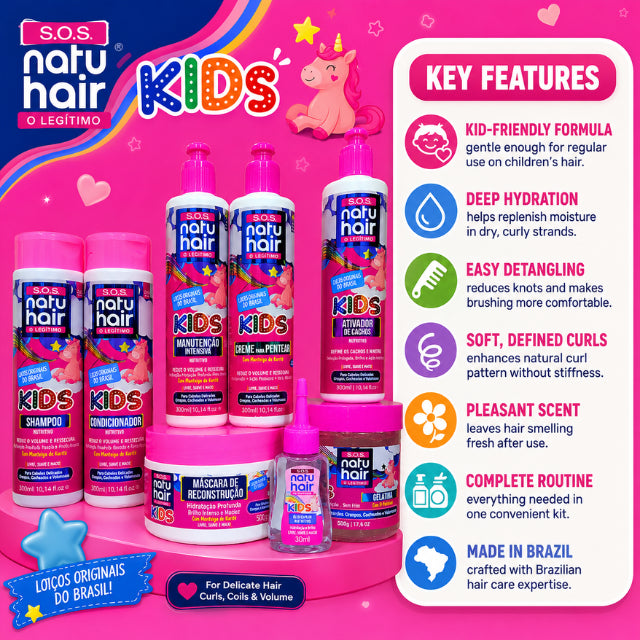NatuHair Kids SOS Complete Kit