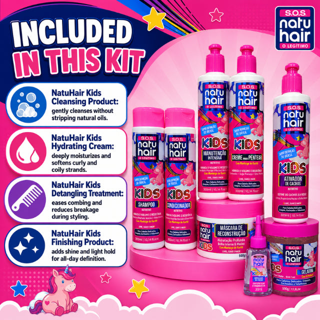 NatuHair Kids SOS Complete Kit