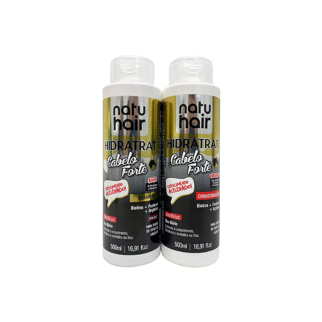 Kit de Champú y Acondicionador NatuHair Vita Mais Cabello Fuerte – 500 ml