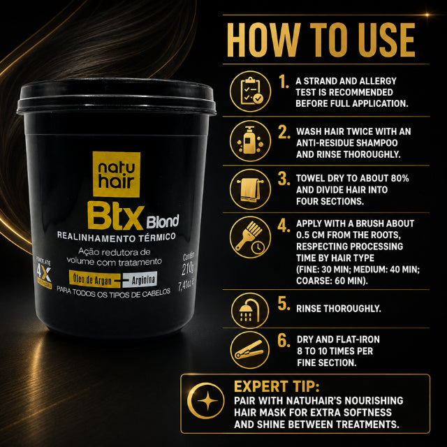 NatuHair BTX Biondo – 210 g