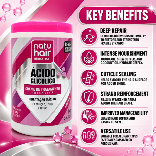 NatuHair Intensive Glycolic Acid Treatment Cream – 1 kg