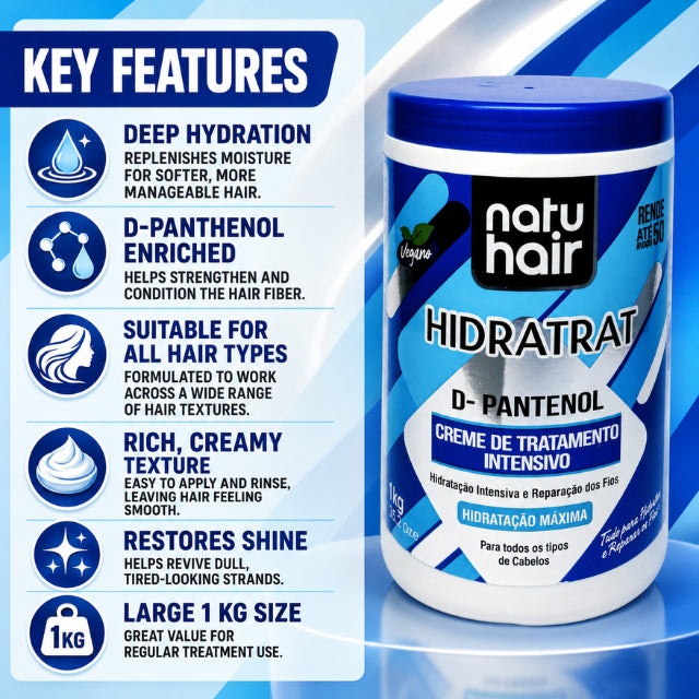 NatuHair D-Panthenol Intensive Treatment Cream – 1 kg