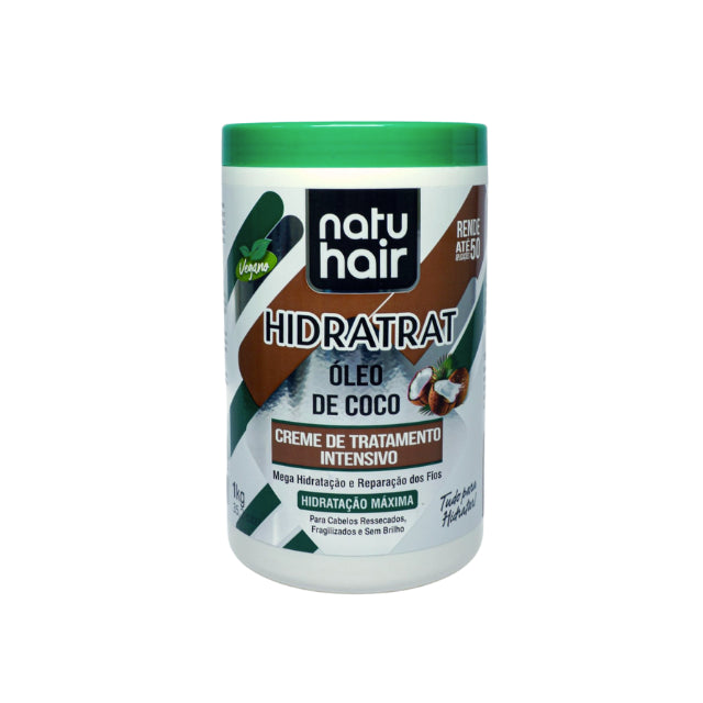 NatuHair Crème de Traitement Intensif à l'Huile de Noix de Coco – 1 kg