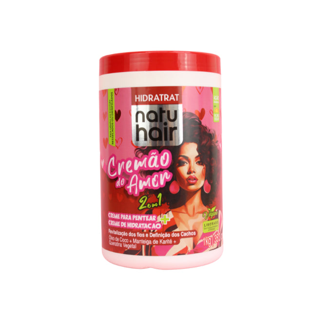 NatuHair Cremão do Amor 2-in-1 Leave-In Combing Cream – 1 kg