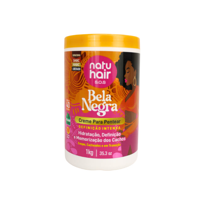 NatuHair Bela Negra קרם לסירוק להשארה – 1 ק"ג