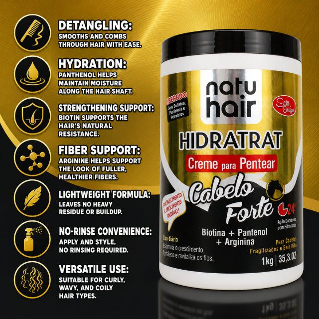 NatuHair Strong Hair Combing Cream – 1 kg