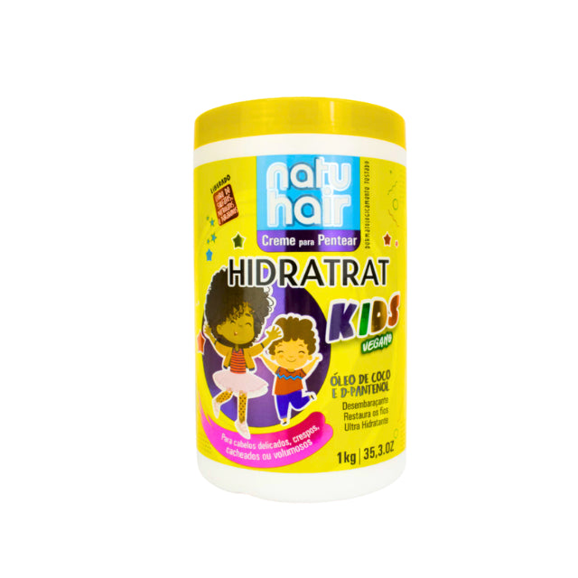 NatuHair Crème Démêlante Leave-In Vegan pour Enfants – 1 kg