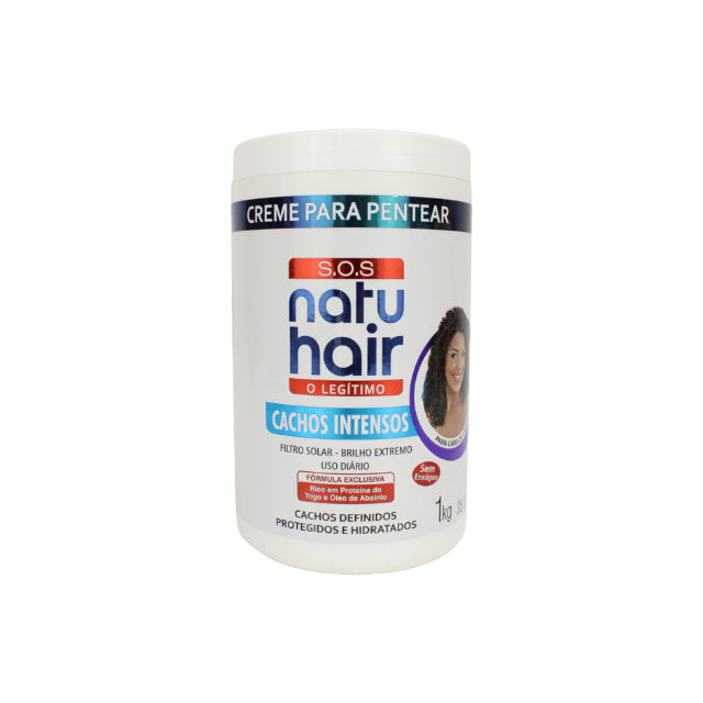 NatuHair SOS קרם לסירוק תלתלים אינטנסיביים – 1 ק"ג