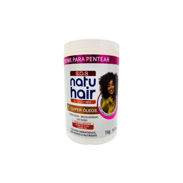 NatuHair SOS קרם לסירוק שמנים עוצמתיים – 1 ק"ג
