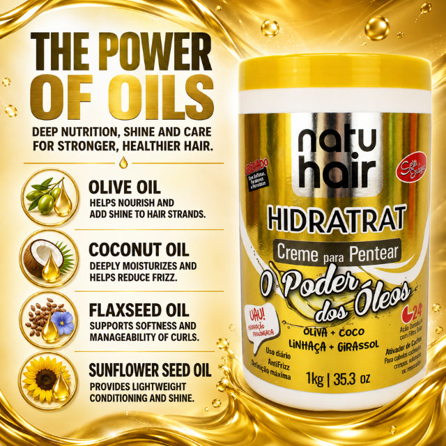 NatuHair Power of Oils קרם לסירוק – 1 ק"ג