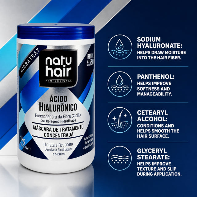 NatuHair Intensive Treatment Cream Hyaluronic Acid – 1 kg