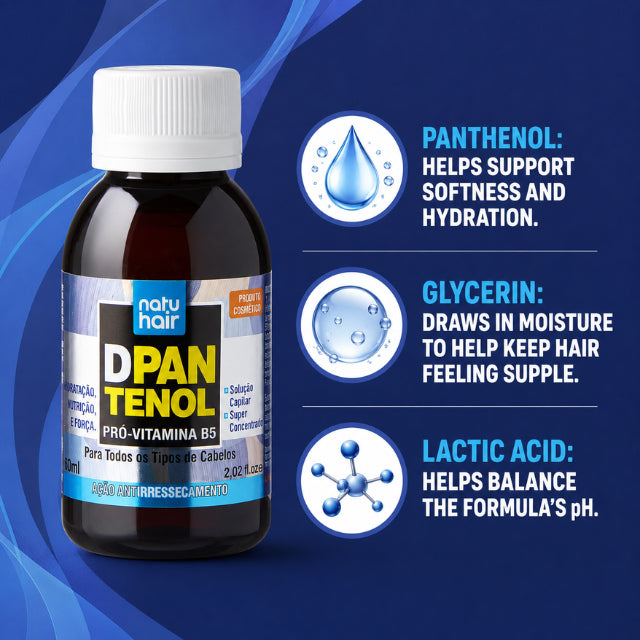 טוניק לשיער D-Panthenol NatuHair – 60 מ"ל