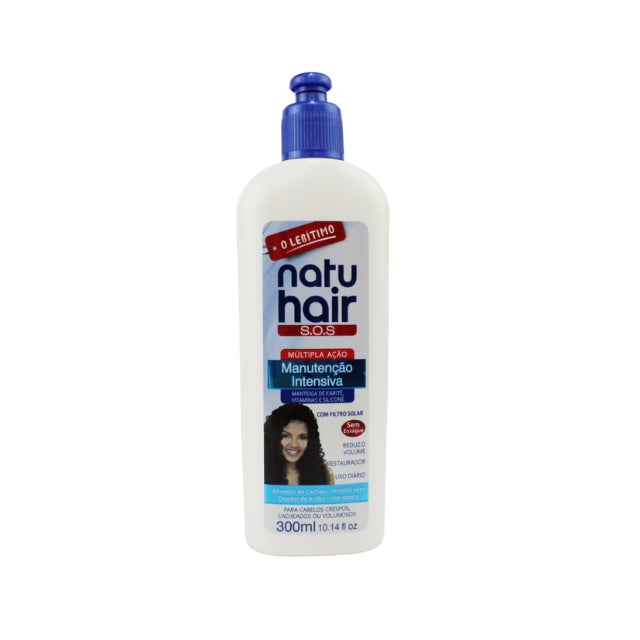 Crema Tradizionale SOS Manutenzione Intensiva NatuHair (Scegli la Taglia: 300 ml o 500 ml)