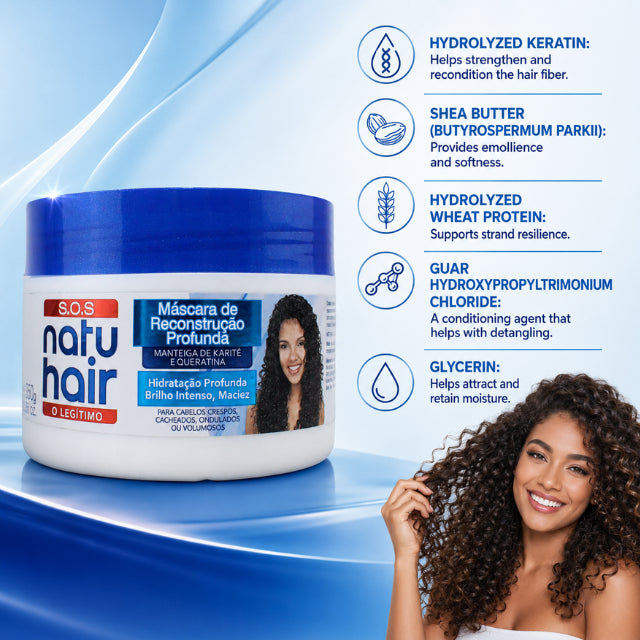 NatuHair Traditional SOS Treatment Mask – 350 g