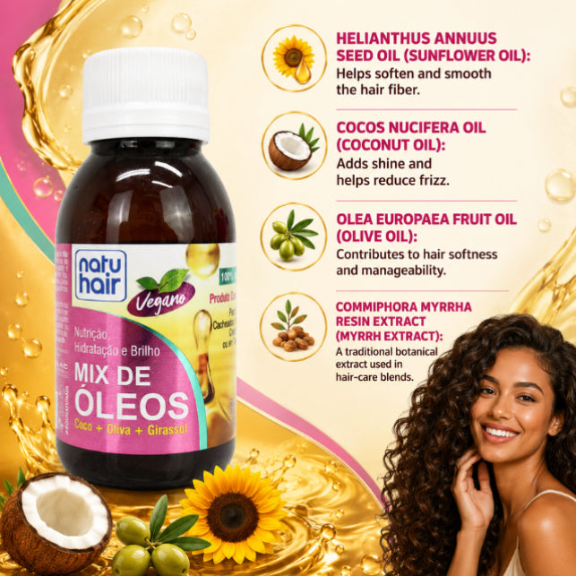 NatuHair Oil Mix – 60 ml