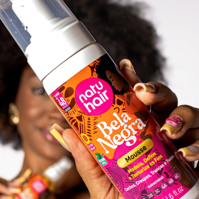 קצף תלתלים Bela Negra NatuHair – 180 מ"ל