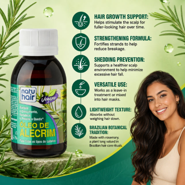 NatuHair Rosemary Oil – 60 ml