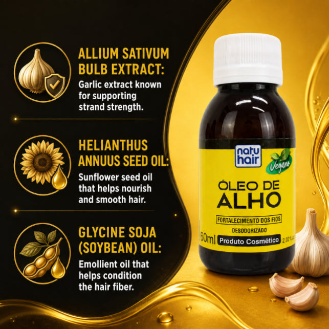 NatuHair Garlic Oil – 60 ml