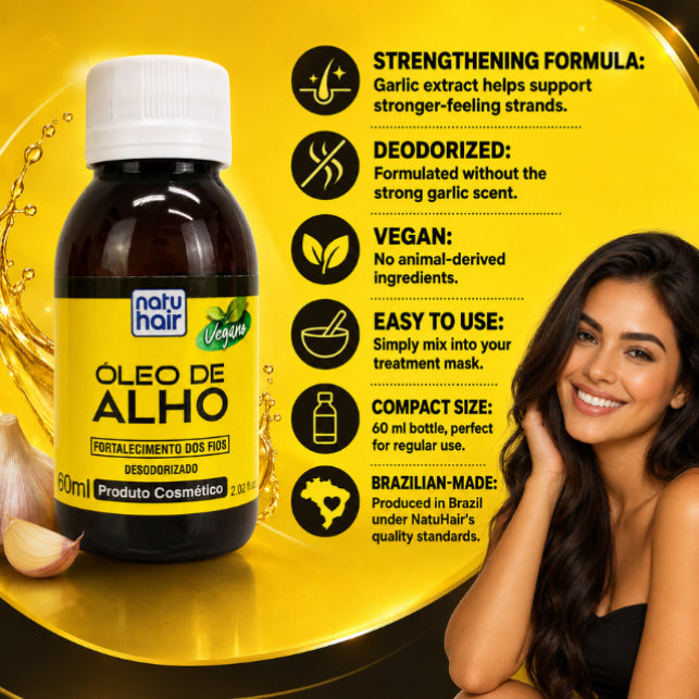 NatuHair Garlic Oil – 60 ml