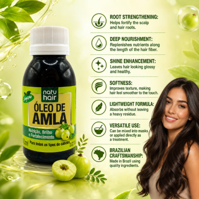NatuHair Amla Oil – 60 ml