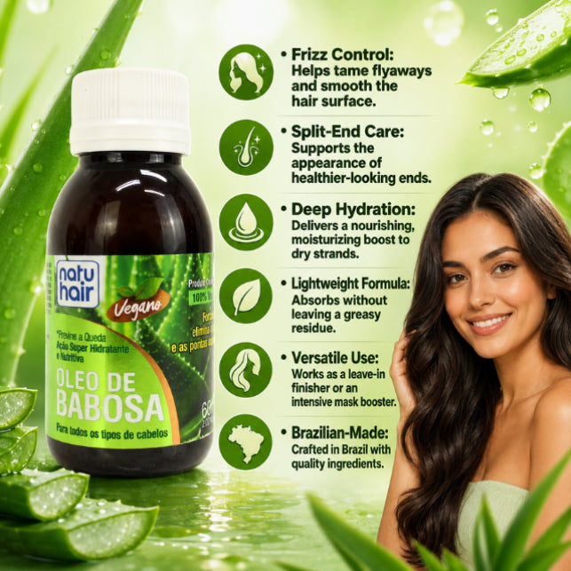 NatuHair Aceite de Aloe Vera – 60 ml