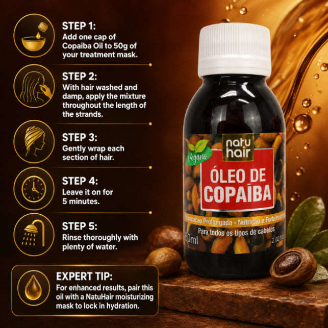 NatuHair Copaiba Oil – 60 ml