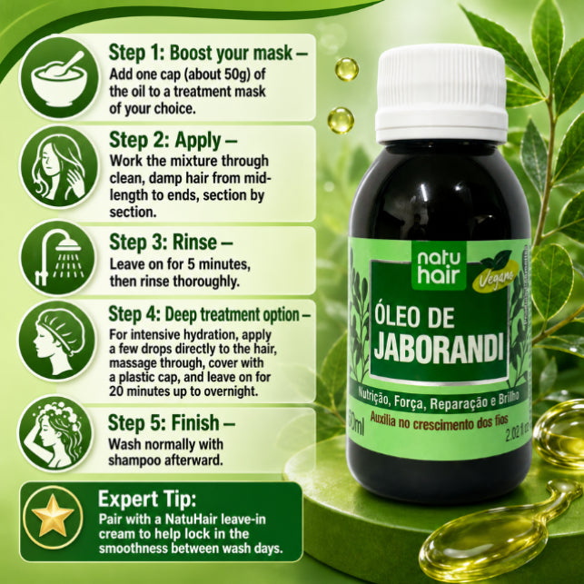 NatuHair Jaborandi Oil – 60 ml