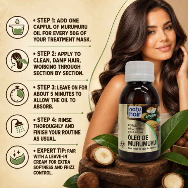NatuHair Murumuru Oil – 60 ml