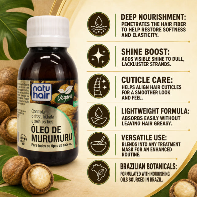 NatuHair Murumuru Oil – 60 ml