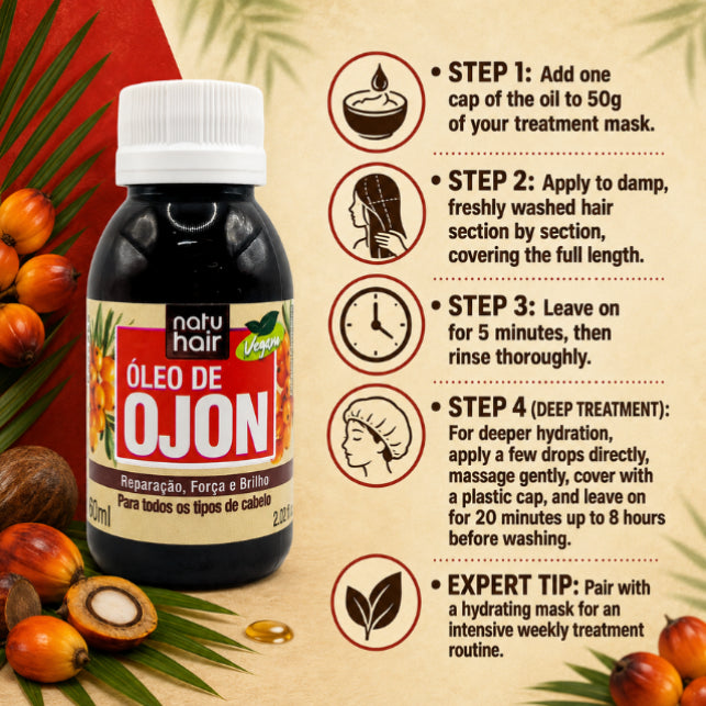 NatuHair Aceite de Ojon – 60 ml