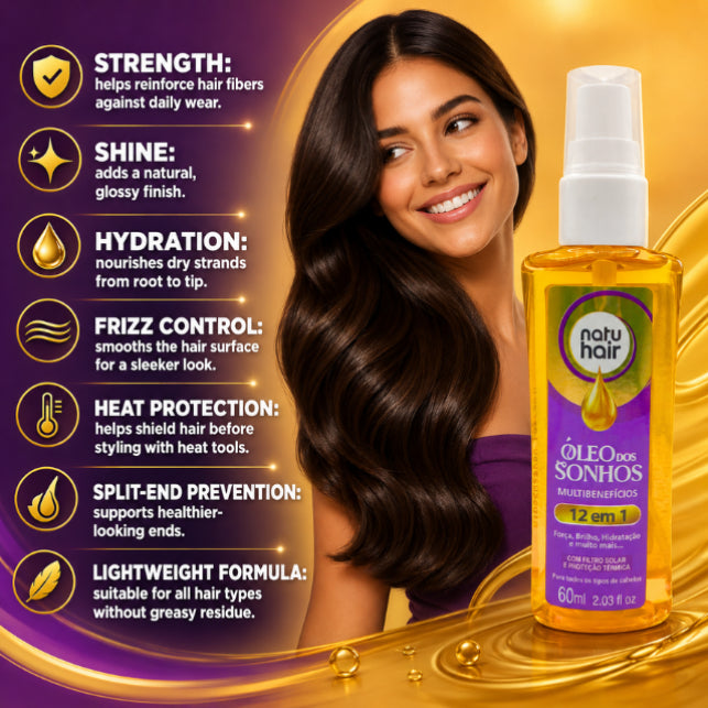 NatuHair Dreams Oil 12-in-1 – 60 ml