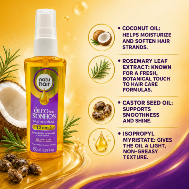 NatuHair Dreams Oil 12-in-1 – 60 ml